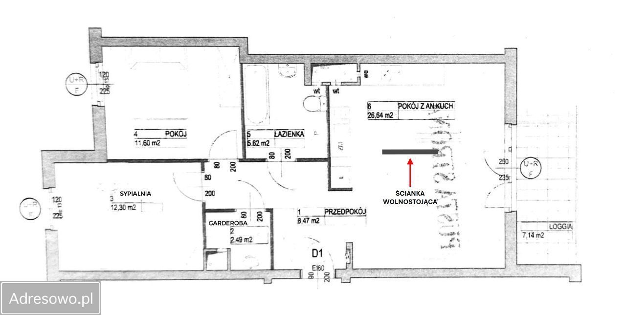 Mieszkanie 3-pokojowe Warszawa Wola, ul. Jana Kazimierza. Zdjęcie 20