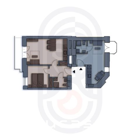 Mieszkanie 2-pokojowe Kraków, ul. Skałeczna. Zdjęcie 5