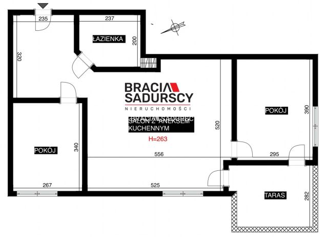 Mieszkanie 3-pokojowe Kraków Podgórze, ul. Na Zakolu Wisły. Zdjęcie 21