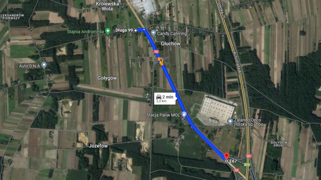 Działka inwestycyjna Głuchów, ul. Długa. Zdjęcie 3