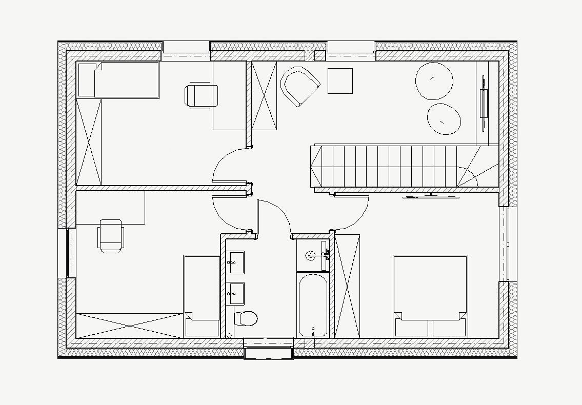 dom wolnostojący, 4 pokoje Łańcut Przedmieście Dolne, ul. Bartosza Głowackiego. Zdjęcie 6