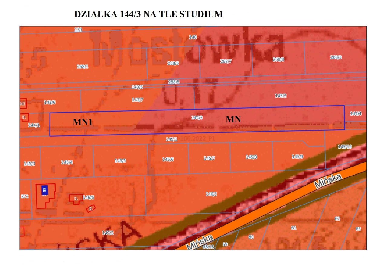 Działka budowlana Mostówka. Zdjęcie 2