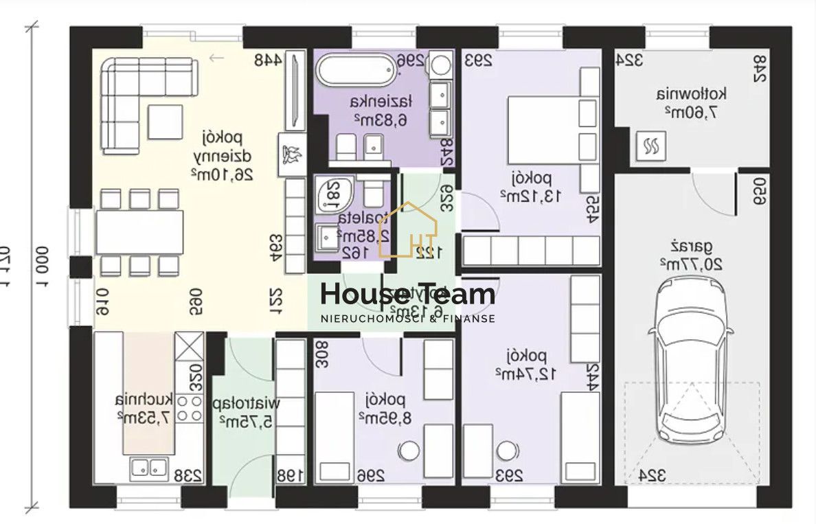 dom wolnostojący, 4 pokoje Małe Rudy, ul. Brzoskwiniowa. Zdjęcie 21
