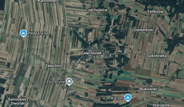 Działka budowlana Żelechlinek, ul. Wierzbowa