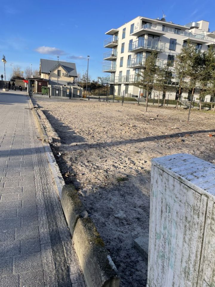 Działka inwestycyjna Mielno, ul. Wojska Polskiego. Zdjęcie 1