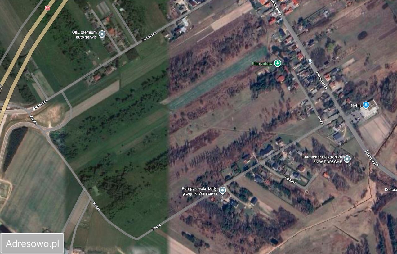 Działka budowlana Szczaki, ul. Kacza. Zdjęcie 1