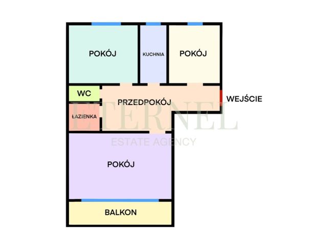 Mieszkanie 3-pokojowe Kraków Bieńczyce, ul. Fatimska. Zdjęcie 10
