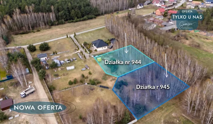 Działka inwestycyjna Stoczki