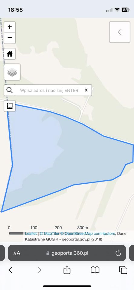 Działka leśna Kąty-Wielgi. Zdjęcie 1