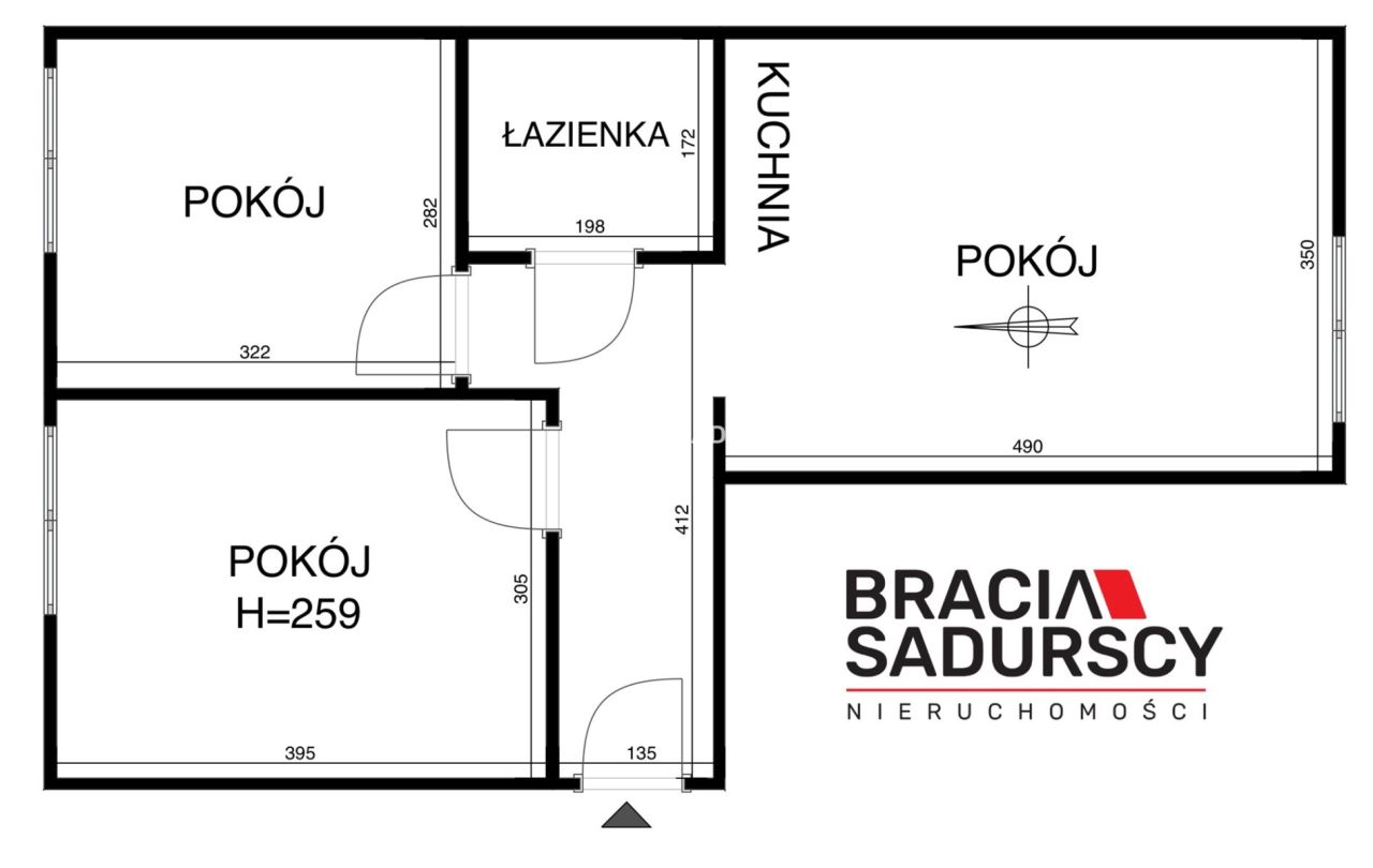 Mieszkanie 3-pokojowe Kraków Nowa Huta, os. Zielone. Zdjęcie 18