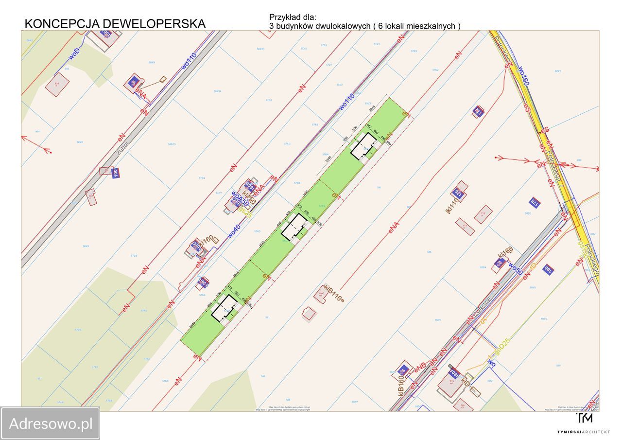 Działka budowlana Budy-Grzybek, ul. Potockiego. Zdjęcie 9
