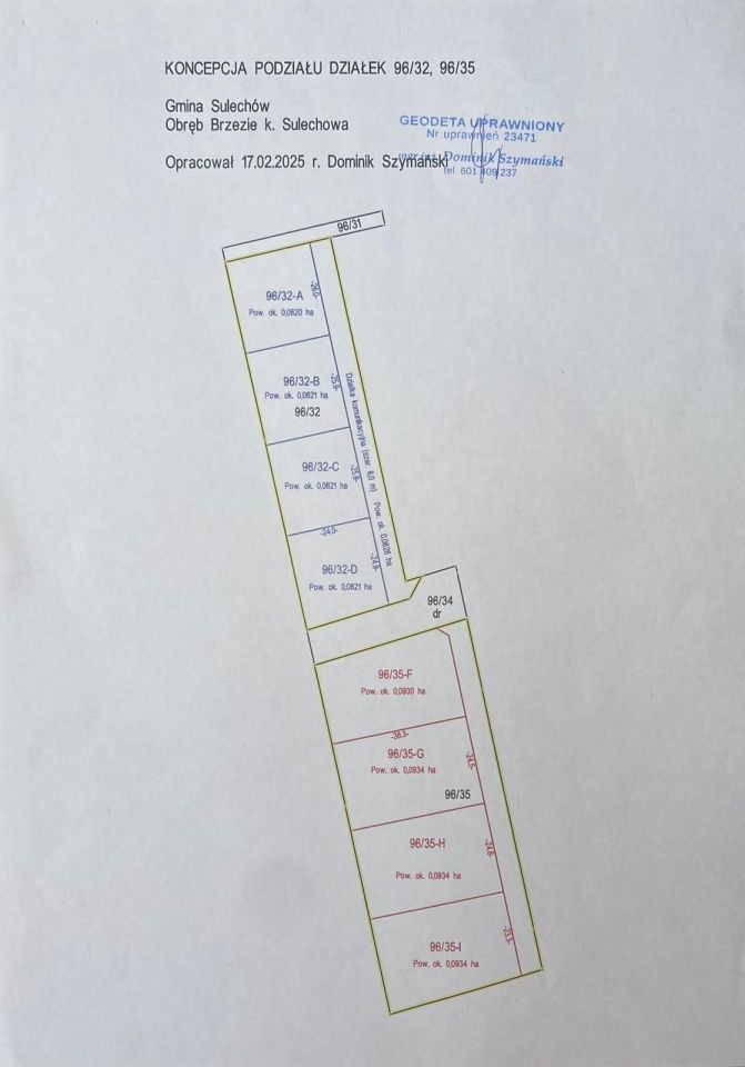 Działka budowlana Brzezie k. Sulechowa. Zdjęcie 7