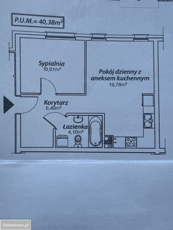 Mieszkanie 2-pokojowe Szczecin Warszewo. Zdjęcie 9
