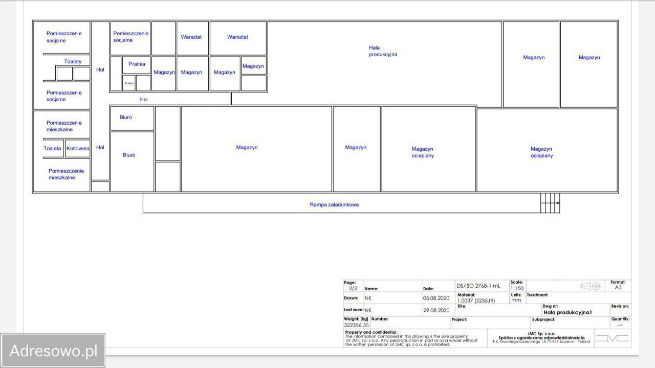Hala/magazyn Dolice, ul. Kolejowa. Zdjęcie 5
