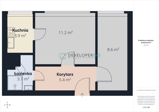 Mieszkanie 2-pokojowe Wasilków, ul. Emilii Plater. Zdjęcie 11