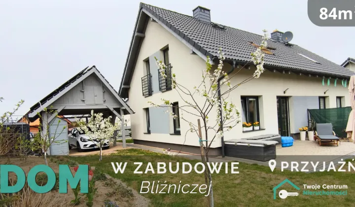 bliźniak, 3 pokoje Przyjaźń, ul. Przytulna