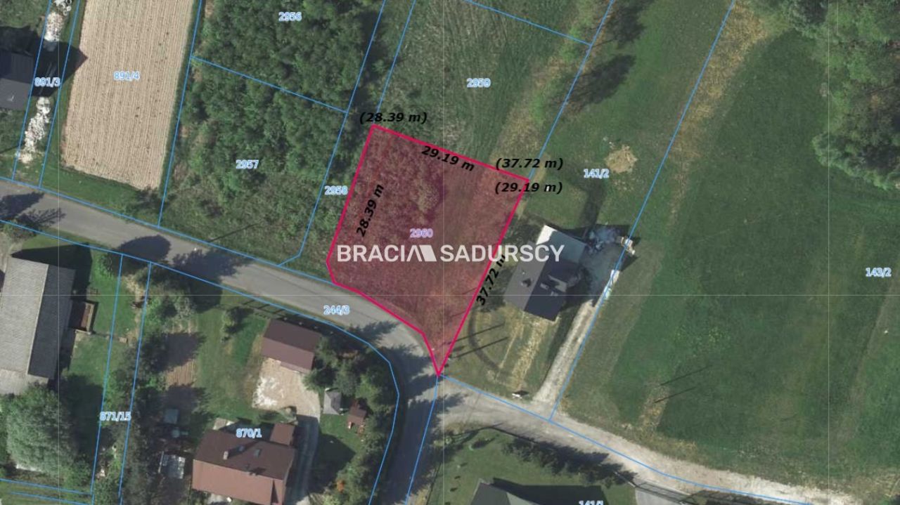 Działka budowlana Siepraw. Zdjęcie 5