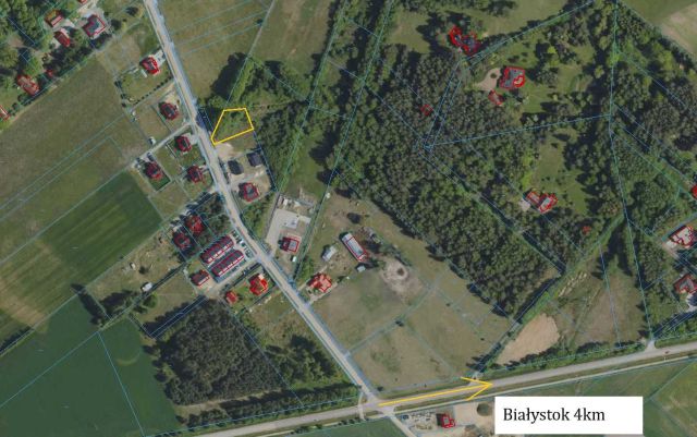 Działka budowlana Choroszcz Zastawie Drugie. Zdjęcie 1