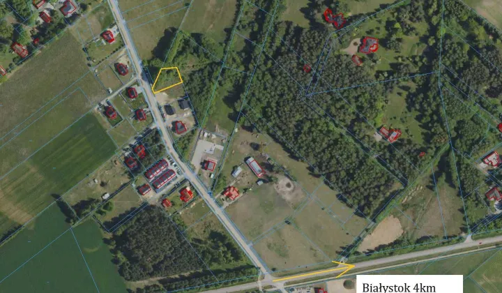 Działka budowlana Choroszcz Zastawie Drugie