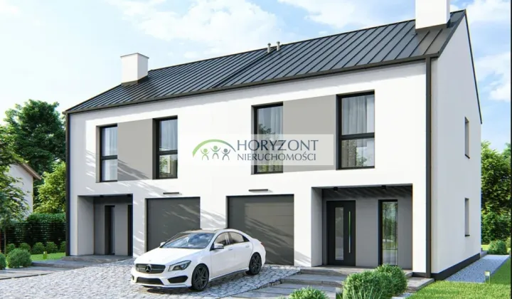 bliźniak, 5 pokoi Pępowo