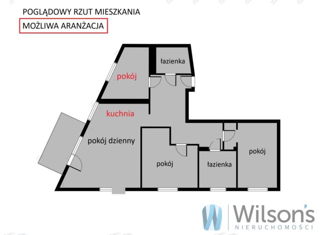 Mieszkanie 3-pokojowe Warszawa Praga, ul. Majdańska. Zdjęcie 22