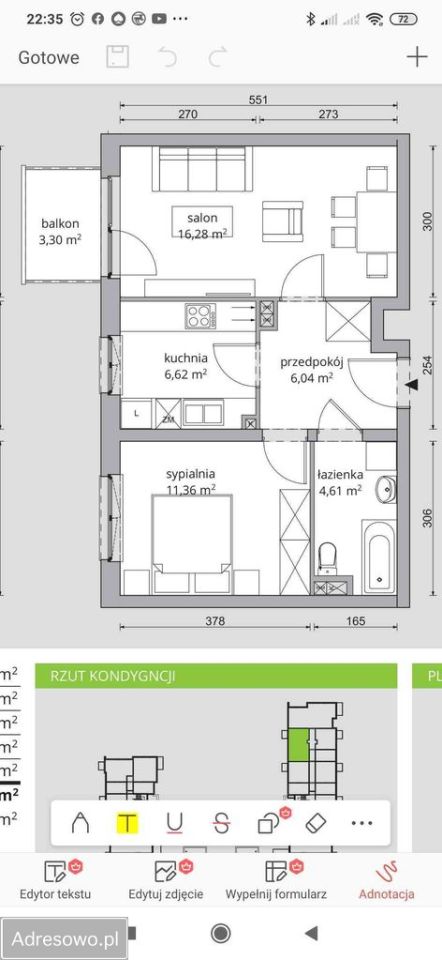 Mieszkanie 2-pokojowe Wrocław Fabryczna, ul. Graniczna. Zdjęcie 9