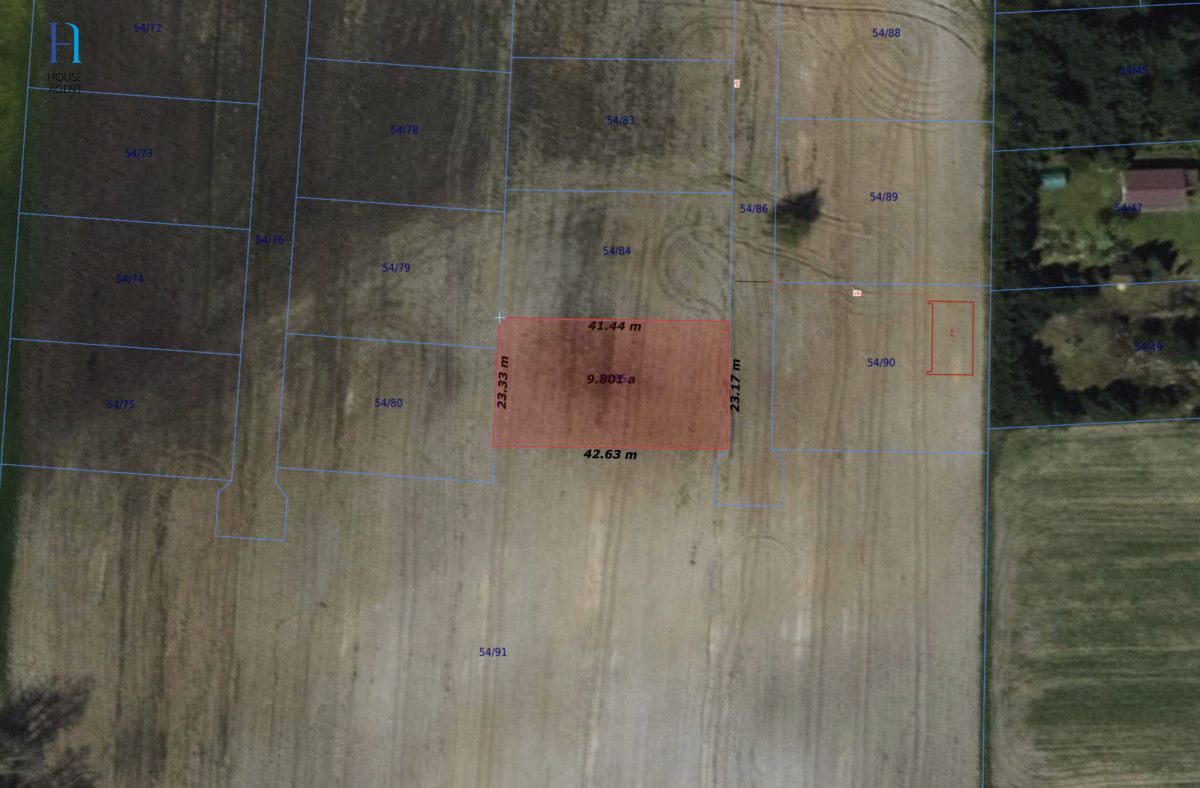 Działka budowlana Stary Adamów, ul. Działkowa. Zdjęcie 3