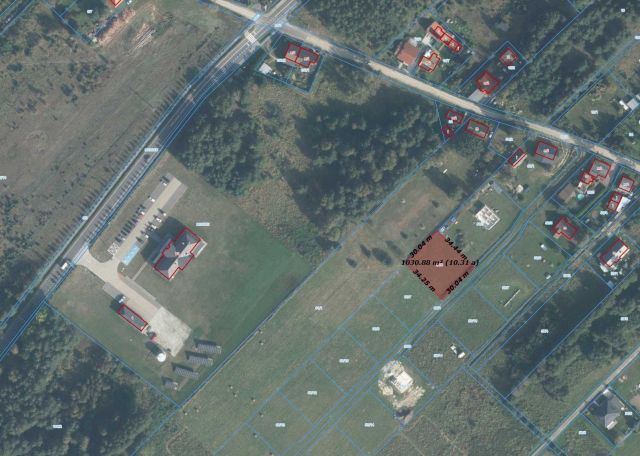 Działka budowlana Obelzanki. Zdjęcie 1