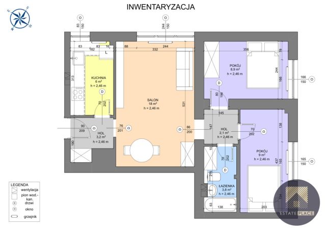 Mieszkanie 3-pokojowe Warszawa Śródmieście, ul. Mordechaja Anielewicza. Zdjęcie 14
