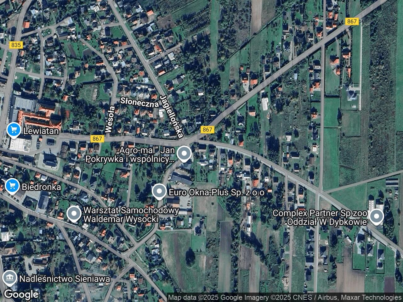 Działka budowlana Dybków