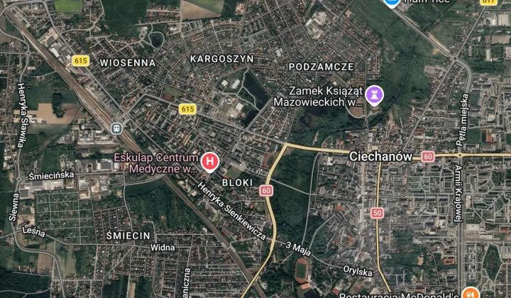 Mieszkanie 1-pokojowe Ciechanów, ul. Stanisława Moniuszki