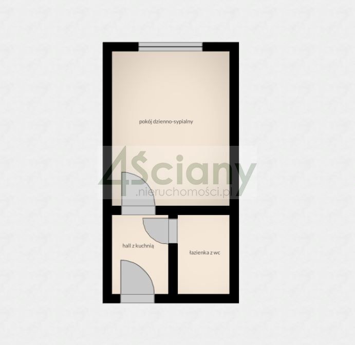 Mieszkanie 1-pokojowe Warszawa Wola, ul. Ożarowska. Zdjęcie 5