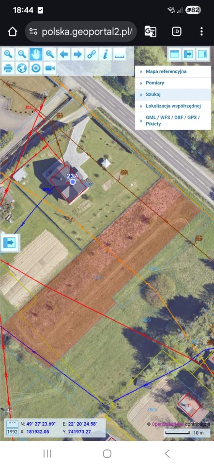 Działka budowlana Łączki, Łączki. Zdjęcie 2