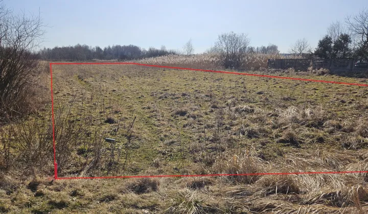 Działka budowlana Poczesna, Łąkowa