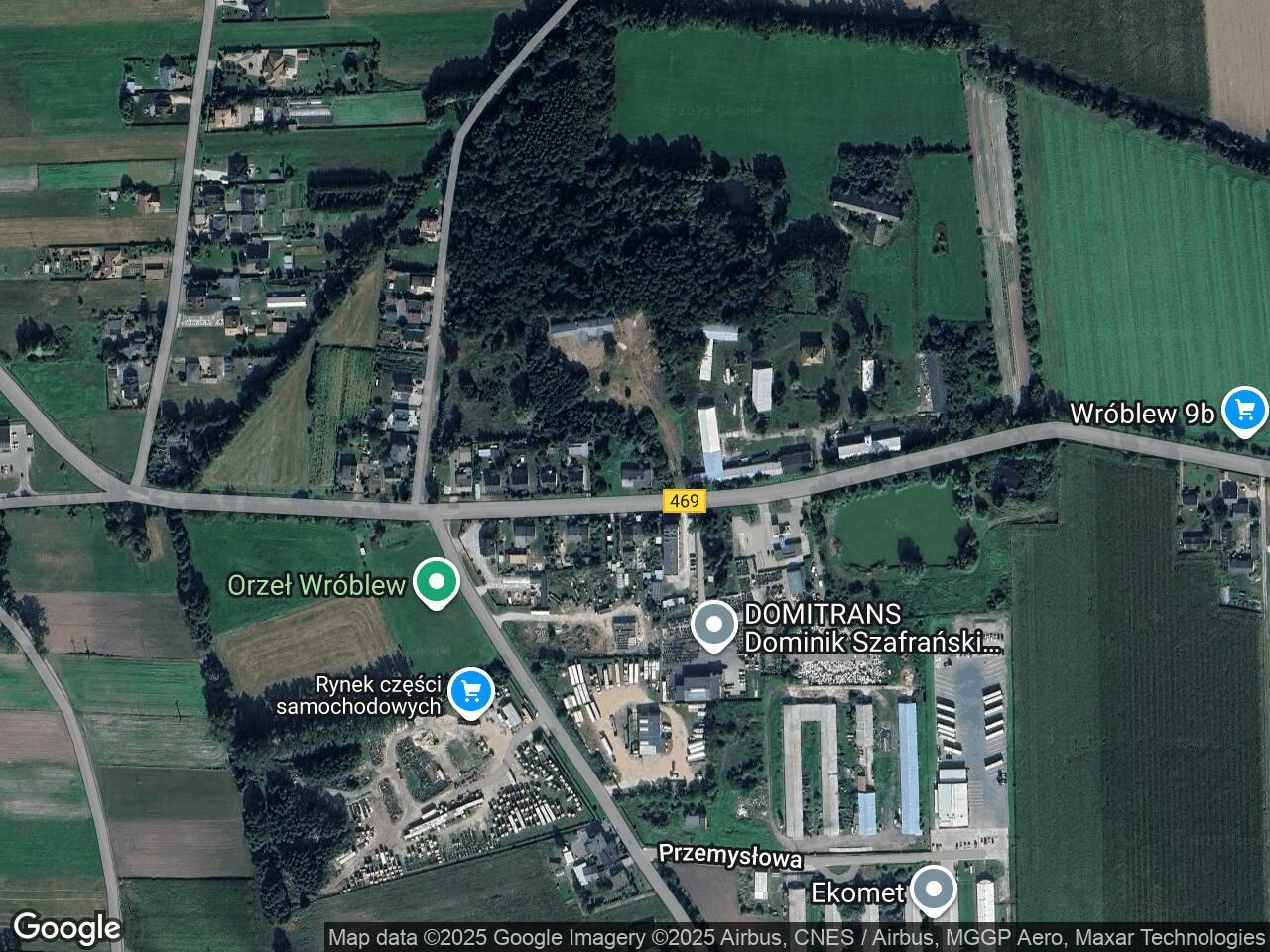 Działka inwestycyjna Wróblew