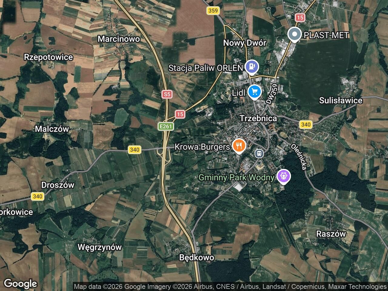 Działka rod Trzebnica, ul. Obornicka. Zdjęcie 1