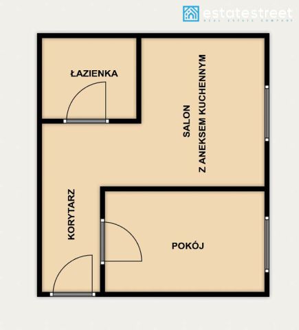 Mieszkanie 2-pokojowe Kraków Stare Miasto, ul. Topolowa. Zdjęcie 11