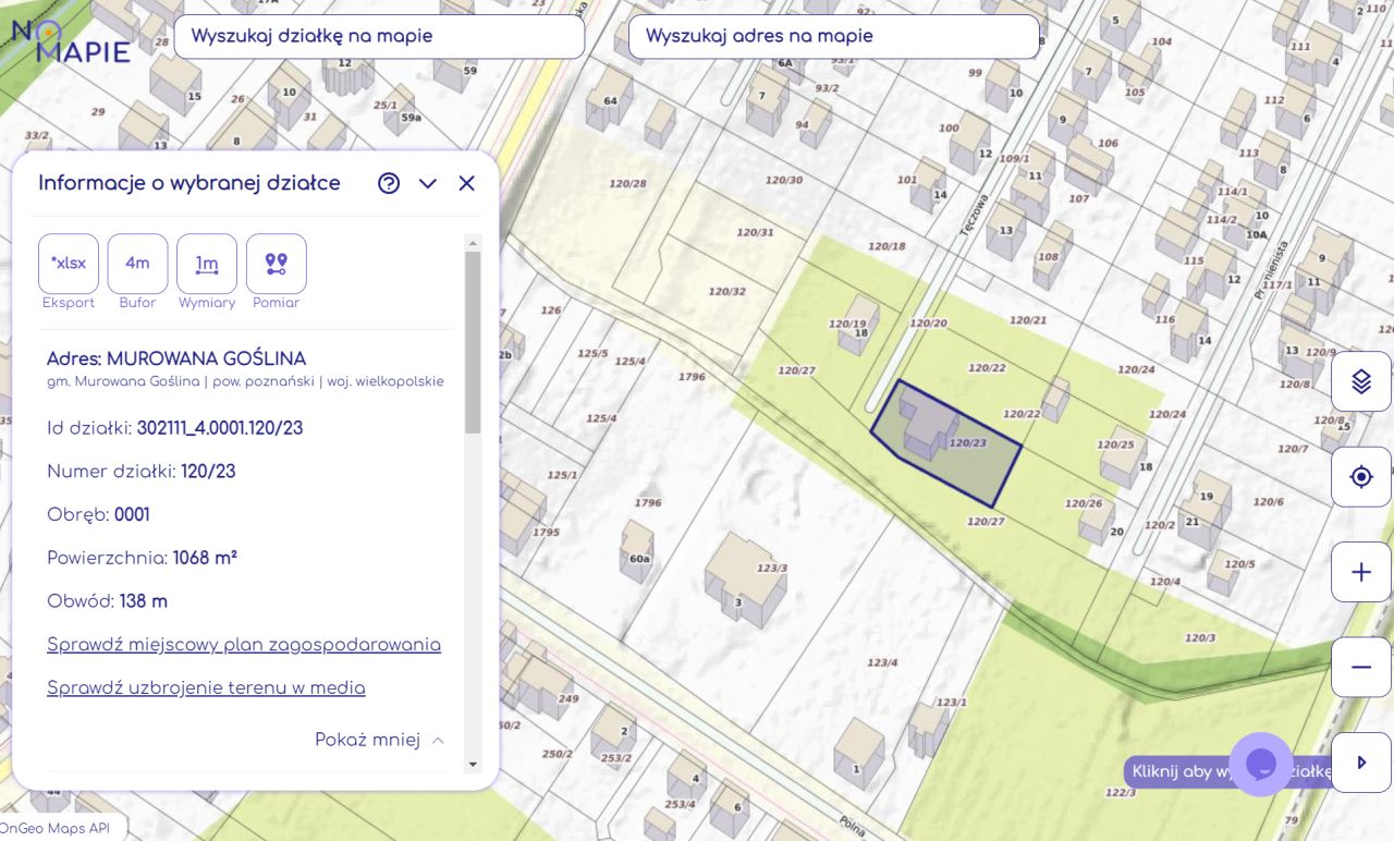Działka budowlana Murowana Goślina, ul. Tęczowa. Zdjęcie 6