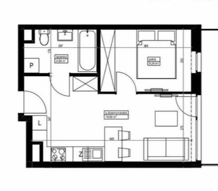 Mieszkanie 2-pokojowe Bydgoszcz. Zdjęcie 2