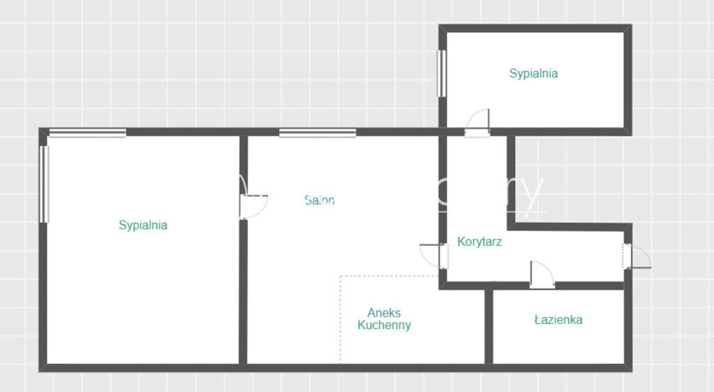 Mieszkanie 2-pokojowe Łódź Polesie, ul. gen. Lucjana Żeligowskiego. Zdjęcie 7