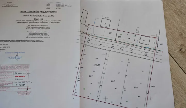 Działka budowlana Białki Dolne