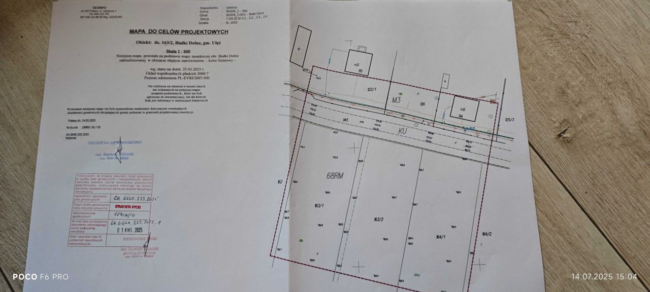 Działka budowlana Białki Dolne