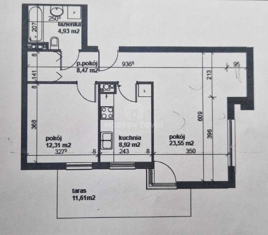 Mieszkanie 2-pokojowe Parzniew, ul. Działkowa. Zdjęcie 14