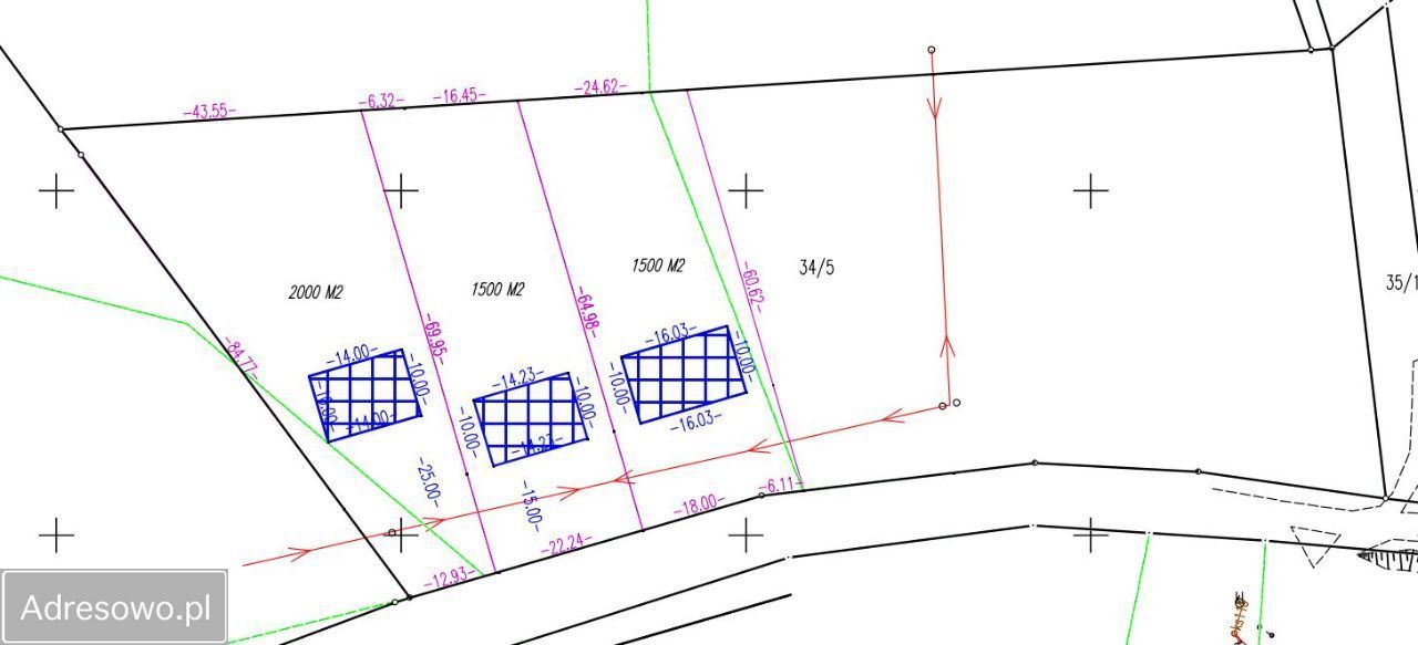 Działka budowlana Chośnica. Zdjęcie 3