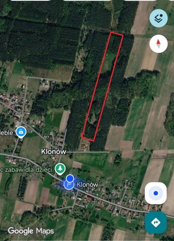 Działka leśna Klonów. Zdjęcie 1