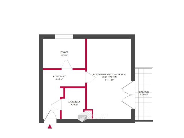 Mieszkanie 2-pokojowe Czapury, ul. Wiewiórcza. Zdjęcie 34