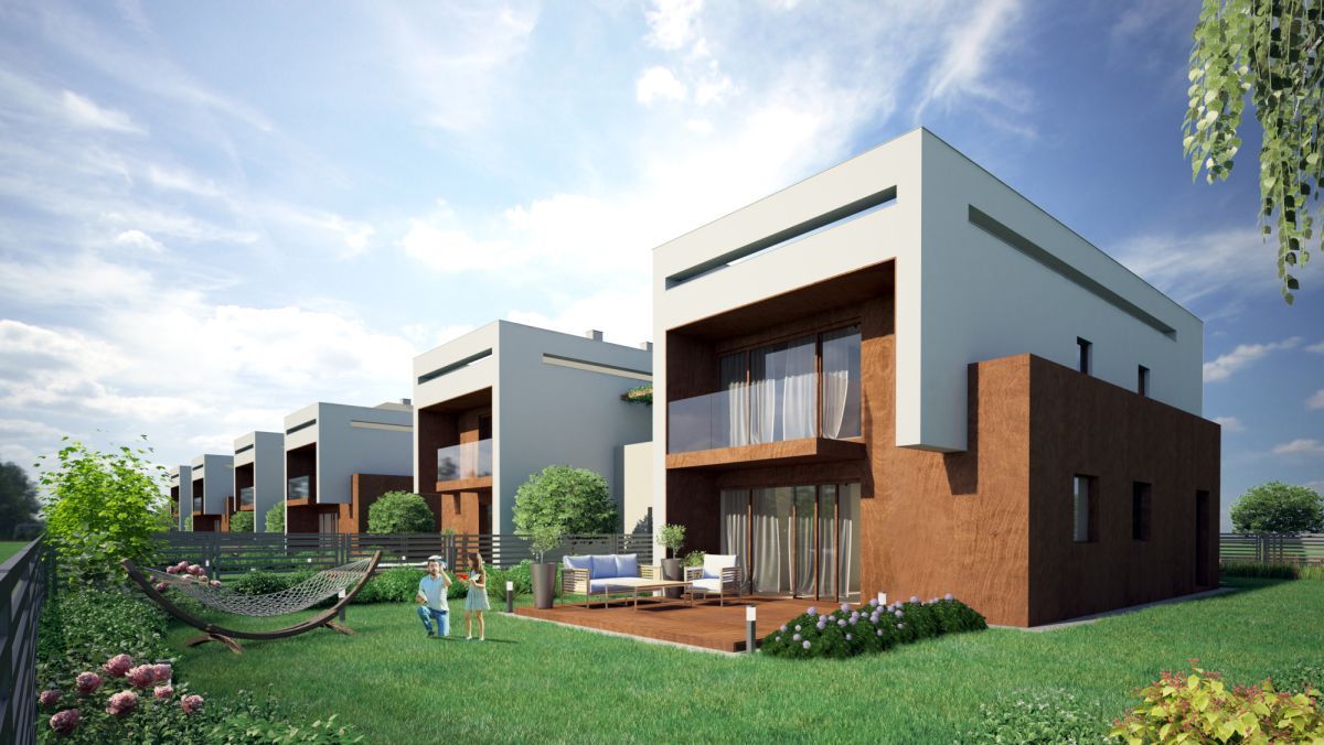 bliźniak, 4 pokoje Altanka. Zdjęcie 4