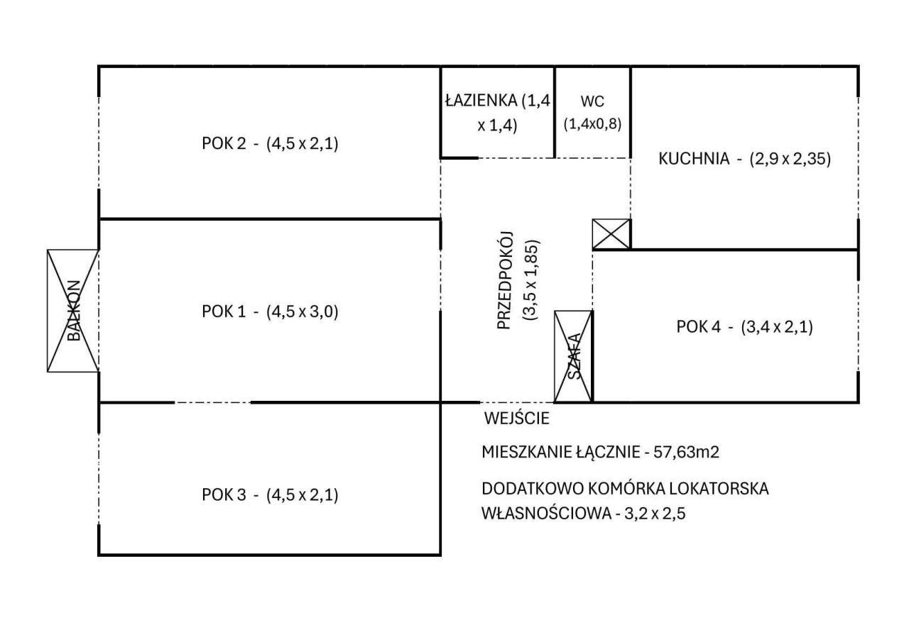 Mieszkanie 4-pokojowe Tomaszów Lubelski, ul. Króla Zygmunta. Zdjęcie 8