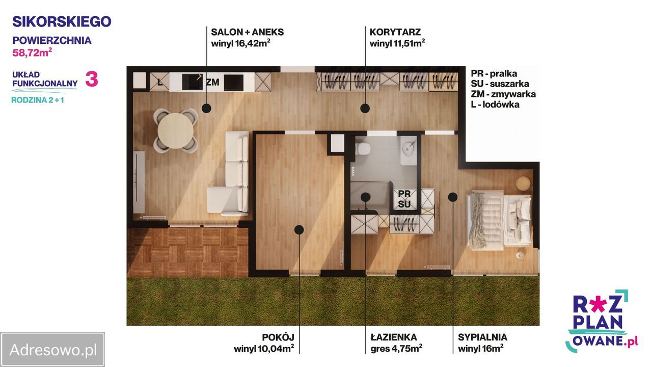 Mieszkanie 3-pokojowe Kielce, ul. gen. Władysława Sikorskiego. Zdjęcie 19