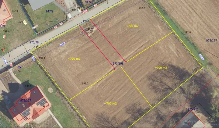 Działka budowlana Pełkinie